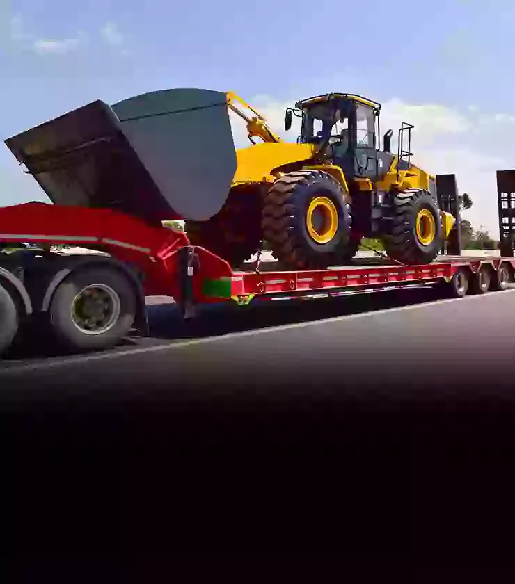Heavy equipment shipment
